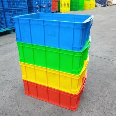 新款加厚575-250周转箱 塑料箱子 养殖箱 工厂产品收纳转运箱整理